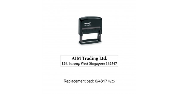 Trodat Self Inking Stamps Rubberstamps Online Singapore